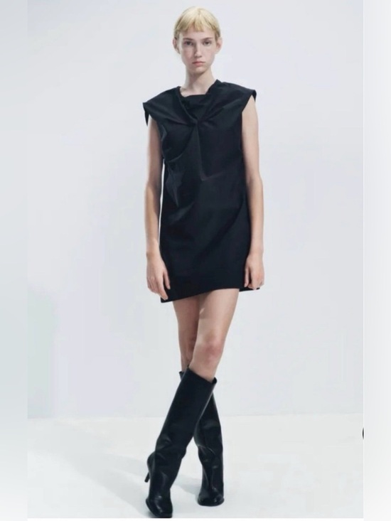 Zara Dresses & Skirts - Zara Collection Knotted Mini Dress NWT
XS